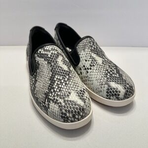 ABEO Encore Ayla Slip On‎ Sneaker Leather Snake Skin Women's Sz 6 NIB Comfort